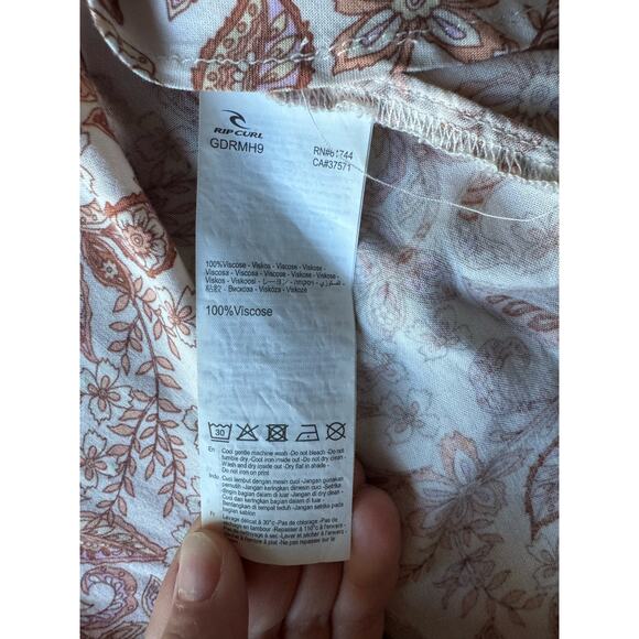 Rip Curl Lunar Tides Wrap Dress, M - Picture 3 of 10
